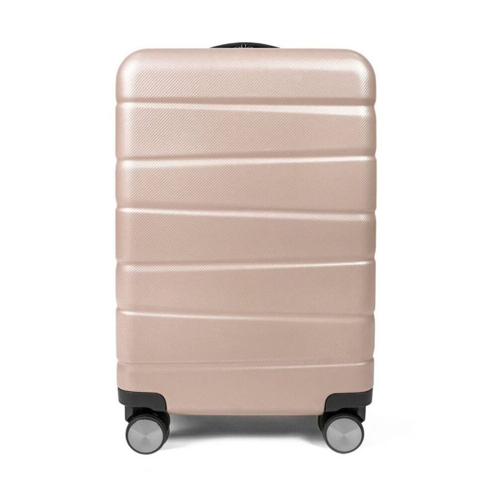 Hardside Carry On Spinner Suitcase - Oxford Tan: Luggage 8-Wheel Spinner